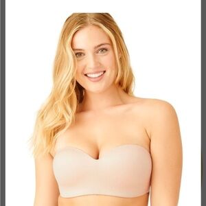 WACOAL STAYING POWER WIRE FREE STRAPLESS BRA NEW NO TAGS